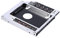 Brrnoo Universeller 2. 12,7-mm-Festplatten-Optikschacht-Caddy, HDD-SSD-Adapter für Laptop, CD-ROM
