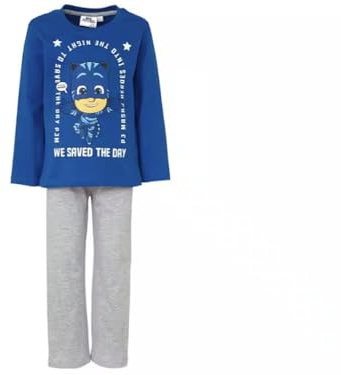 Lamaloli Pyjamahelden Schlafanzug Pyjama (DE/NL/SE/PL, Numerisch, 116, Regular, blau)