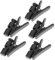 COLLBATH Headphone Clip Set Ear Hook for Earphones Cord Clips Stand for Headphones