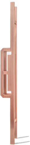 KLGFBDC Tirador de Puerta Interior y Exterior de Aluminio Macizo de 16, 24, 32, 40 y 48 Pulgadas, Moderno Tirador de Puerta de Granero para Puertas de Entrada de oficinas y hoteles, con mo