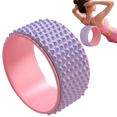 Mppchhn Yoga Rolle | Massage Fitness Hilfsmittel | Pilates Gerät Zum Dehnen Massage Balance Sport,Outdoor Heimtraining Übung Workout