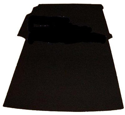 autix Komplett Teppich Transport Schutzmatte 1- teilig kompatibel für VW T5 T6 T6.1 Multivan 1 Schiebetür