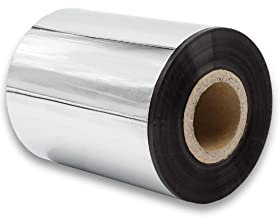 vhbw Thermo-Folie Thermotransferband schwarz 80mm kompatibel mit Fax Drucker Valentin Vario 104/8, 107/12, II-Serie, Pica, Solo