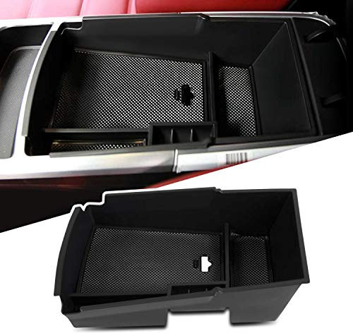 LFOTPP Kompatibel mit Ki*a Stinger GT Mittelkonsole Armlehne Organizer Aufbewahrungsbox, Stinger GT Handschuhfach Aufbewahrung Center Console Tray Innenraum Zubehör