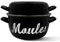 MENASTYL - Marmite à moules 18cm 2L7 avec écriture en acier émaillé, parfaite pour des moules comme au restaurant ! - 3645563