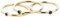 Ardeo Aurum Damenring aus 375 Gold Gelbgold mit natürlichem Rubin rot im Solitär-Stil schmal Vorsteckring Gr. 56