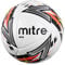 Mitre Delta Fußball | sehr langlebig | verbesserte Genauigkeit und Konsistenz, Weiß/Schwarz, 4
