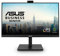 ASUS Moniteur de vidéoconférence 27 1080p (BE279QSK) - Full HD, IPS, Webcam 2MP réglable intégrée, Matrice de micros, Haut-parleurs, Soin des Yeux, Montage Mural, sans Cadre, HDMI, DisplayPort, VGA,