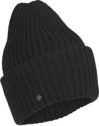 LOEVENICH Damen Strickmütze Beanie Mütze Warme Wintermütze Cozy Winter - Schwarz