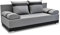 bonni Schlafsofa Orlean Plus, Sofa mit Bettkasten und Schlaffunktionn, Klappsofa, Schlafcouch, Bettsofa, Couch vom Hersteller,Couch, Couchgarnitur, Sofagarnitur (Grau/Schwarz)