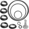 POOLOOP Replacement Sand Filter Pump Parts Repair Set Compatible with Intex Sand Filter Pumps, Air Release Valve & O-Rings