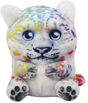 Wild Alive 30 cm Plüschtier - Lola der Schneeleopard