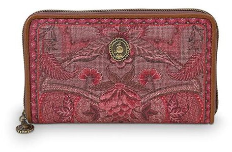 Pip Studio Wallet Kyoto Festival Dark Pink 18x11x3cm