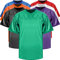 JKNAKN Blank Fußballtrikots Mesh Athletic Football Shirt Übung Sport Uniform Schwarz Weiß Trikot, Grün , 3X-Groß