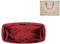 DGAZ Handtaschen Organizer Einsatz für OnTheGo PM/MM/GM Tasche, Seide Tasche in Tasche Organizer, Luxus-Handtaschen & Tote Innentaschen (Rouge casaque, GM)
