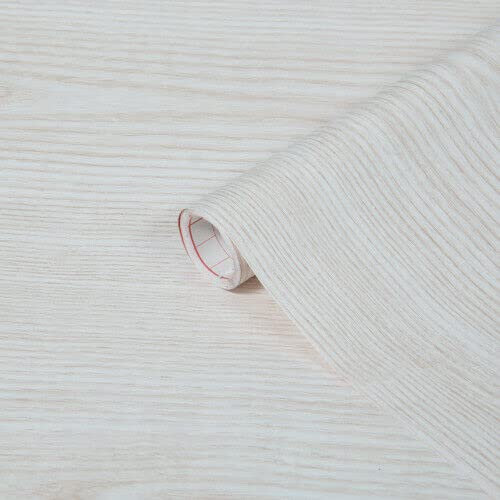 EliteKoopers 45cm x 2m White Sticky Back Plastic Vinyl Wrap Film