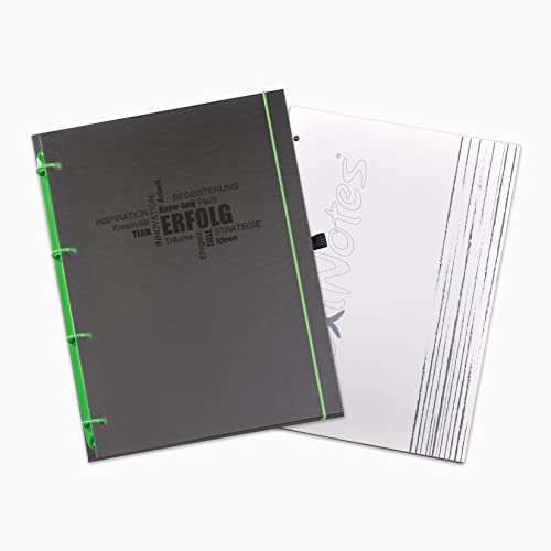 flexiNotes® ORGANIZER A5 2025 Typ:Business, Wochenkalender Basic (apfelgrün, L)