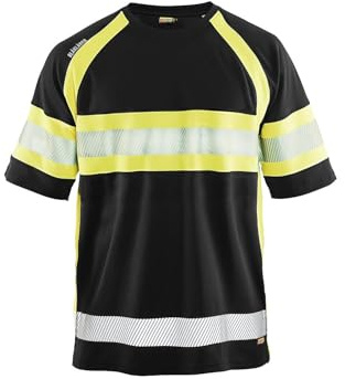 Blaklader UV-T-Shirt High Vis 3337-1051 - Größe 5XL - Schwarz/Warngelb