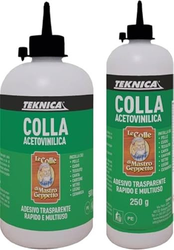 TEKNICA COLLA ACETOVINILICA Flacone 500 g