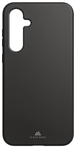 Black Rock Hülle für Samsung Galaxy A55 5G (Wireless Charging kompatibel, slim, ultraslim, stabiler Rahmen, hochwertiges Cover, Handyhülle für Samsung Galaxy, Case, Silikonhülle, Silikon) schwarz