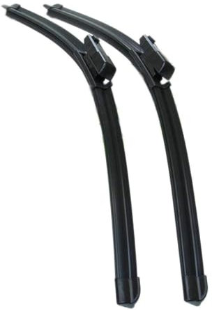 Scheibenwischer vorne kompatibel für FIAT Bravo II (Typ 198) - 2007-2014,Weiche Gummi-Scheibenwischer Set für Frontscheibe(47.5cm,60cm)