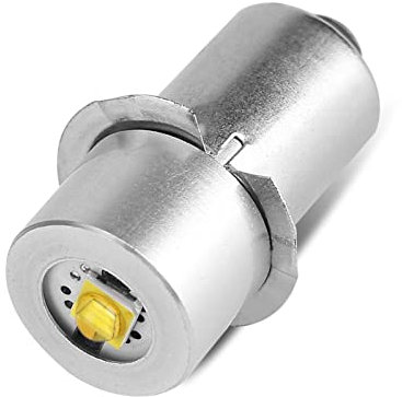 1 Bombilla LED P13.5S para Linterna, Bombilla LED Mag Lite de 3 W, Fácil de Instalar, Bombillas de Conversión LED Mag Lite para Linterna de Repuesto, Lámpara de Antorcha, Luz de