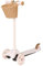 EVO Mini Cruiser Pink Scooter mit Spielzeugkorb für Kinder | Kinderschieber mit verstellbaren höhenverstellbaren Griffen | Kinder-Balance-3-Roller-Scooter | Kick, Alter 2–7 Jahre