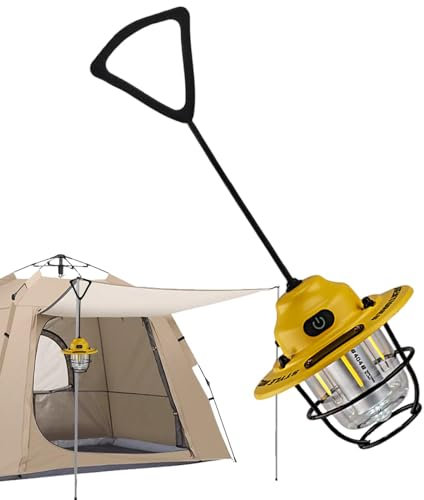 Small Lanterns Battery Powered, Portable Camping Lantern, LED Camp Light, Retro Outdoor Camp Lamp, LED Tent Lights, Camping Backyard Parties, Battery Operated Lanterns, Lightweight Outdoor Lantern,