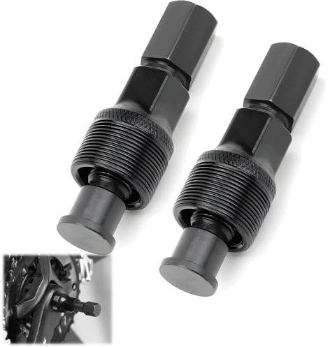 Mewflew Confezione da 2 estrattori a manovella, strumenti precisi e professionali in acciaio al carbonio per una facile manutenzione della bicicletta, leggeri e portatili per riparazioni in viaggio