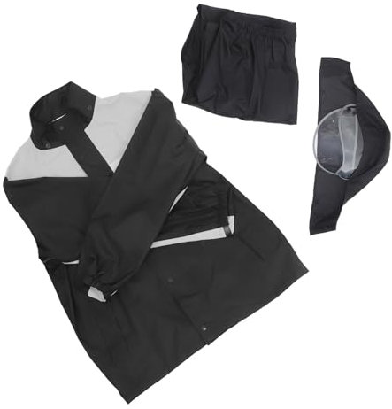 SWOOMEY 1juego Traje De Lluvia Motocicleta Hombre Chaqueta y Pantalones Impermeables De Protección Para Climas Adversos Equipamiento Exterior Para Motociclistas