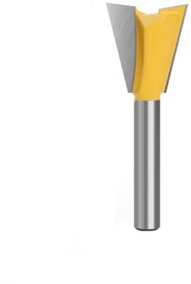 1 stücke 6mm 1/4 Schaft Schwalbenschwanz Joint Router Bit Set 14 Grad Holzbearbeitung Gravur Bit Fräser for Holz(6.35X19.05mm)