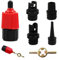 Heidouse Air Pump Adapter for Inflatables, Paddle Board Pump Adapter with 4 Converter for Stand Up Paddle Board/Inflatable Rowing Boat/Kayak