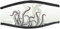 Best divers Uhrenarmband Maske aus Neopren, doppelt Klettverschluss, Tentakel