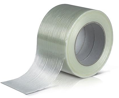 Wertpack Filament-Klebeband PP, Packband, Transparent, glasfaserverstärkt, 75mm x 50m, 1 Rolle(n)