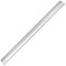 Aluminium Lineal Skalierung cm/Inch: Mit rutschhemmender Beschichtung garantiert ein exaktes Messen durch eine feine flache Kantenführung (45 cm)