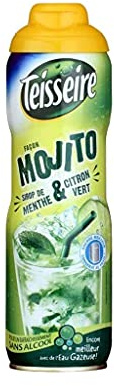 Teisseire Sirop Mojito 60cl (lot de 5)