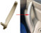 for B-MW X5 X6 Door Handle, Interior Door Handle Inner Bracket Right Front/Right Rear Passenger Side Door Armrest Trim for B-MW E70 E71 E72 (Left, Beige)
