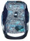 FOND OF ergobag Prime Ergonomischer Schulrucksack Galassie Bär blau silber
