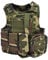 MERCIYD Outdoor Military Tactical Vest, Field Game Wear, Paintball Protective Gear, Air Gun Protection, Adults Unisex Green 47.2 inches