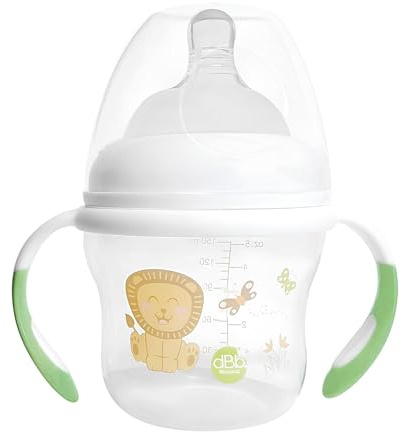 dBb Remond Biberon L.O -Large Ouverture- 150 ml en polypropylène - Tétine 1er âge