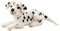 Liegender Dalmatiner Kuscheltier,32 cm Plüsch Hund, Stofftier Hund Lebensecht Liegender Hund Plüschtier Püppchen Simulation Tier Puppe Plüsch Schlafende Hunde für Kinde Geschenk