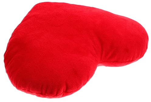Cabilock Herz-plüsch-Kissen Herzwurfkissenkissen Herzkissen Valentinstag-Herz-plüsch Kinder-wurfkissen Kaufmann Creme Couch-wurfkissen Valentinsgruß Liebhaber Pp Baumwolle Autokissen Sofa