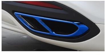 DRENGE Auto Auspuff Endrohr Für Ford Für Mondeo 2013-2021 Auto Auspuff Endrohr End Rohre Schalldämpfer Trim Auspuff Tip Tail Throat Schwanz Kehle Liner(2)