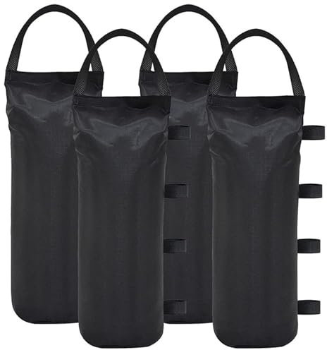 AYKANING Pavillon SandsäCke,Pavillon Gewichte 4 stücke Camping Outdoor Zelt Fuß Sandsäcke Garten Pavillon Fuß Bein Befestigungs Ausrüstung 600D Oxford Stoff wasserdichte Camping Ausrüstung