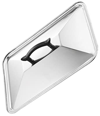 CIYODO Edelstahl Topfabdeckung Als Anti-öl-spritzschutz Kochwerkzeug Aus Edelstahl Topfdeckel Mit Griff Für Küchenhelfer Geeignet Für Zuhause Und Restaurant