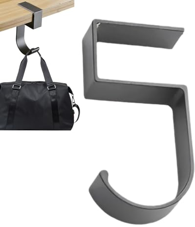 Tischhaken Für Hut Klemmförmige Taschenhalter Kleiderhaken Klemme Multifunktionale Haken Für Unter Dem Schreibtisch Kopfhörerhaken Schreibtisch Taschenhalter Klemme Metall Schreibtisch Haken Tischclip