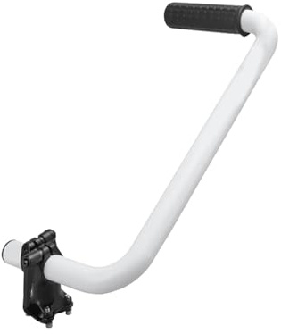 Maniglia Ergonomica Per Tagliaerba in Alluminio - Prolunga Per La Cura del Prato e Bordi di Rifinitura del Cortile