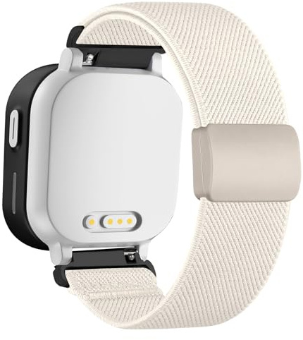 chinbersky Nylon Elastische Armband kompatibel mit Xplora X6 Play/Anio 6 Armband, Kids Smartwatch Weicher, Atmungsaktiver Nylon Stoff mit Magnetisch für Jungen und Mädchen für Xplora X6/X6Pro/Anio 6