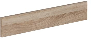 Vicco Küchenfront R-Line, Sonoma, 59.6 x 11.2 cm Möbelfront für den Herdumbauschrank, passend für R-Line Küchenschränke zur einfachen Montage