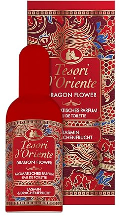 Tesori d'Oriente EDT Dragon Flower | Jasmin & Drachenfrucht | 100 ml | Aromatisches Eau de Toilette für Körper & Sinne.